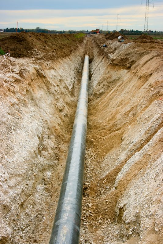 Completed Gas Line Projects